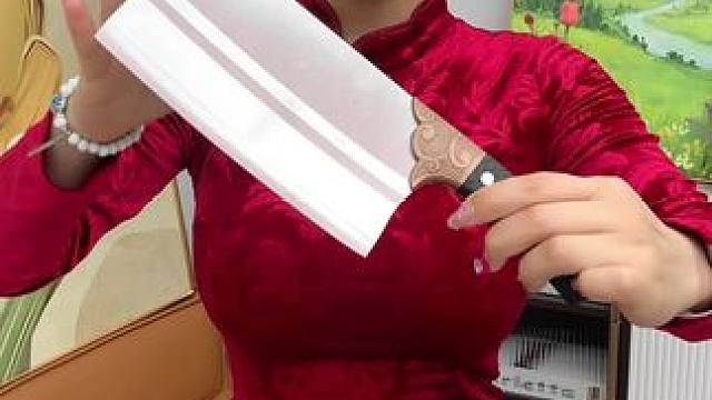 #菜刀  #手工锻打菜刀  #斩切两用刀  #家用厨房菜刀  #超便宜超划算