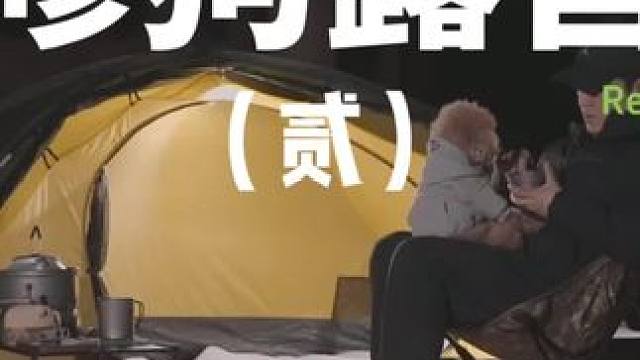 修狗露营（贰）
带着修狗小伙计找一处清静的营地度过一个悠闲的周末吧~
 #露营 #萌宠 #助宠 #户