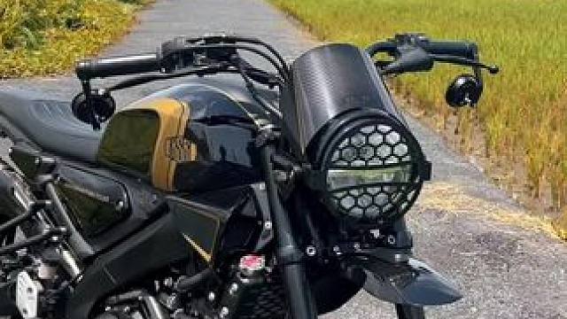 雅马哈xsr155 
#复古机车 #机车改装 #雅马哈 #机车 #摩托车