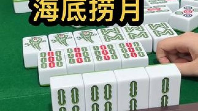 海底捞月#jj麻将 #打麻将的小仙女 #小麻将解心宽 #dou来玩麻将