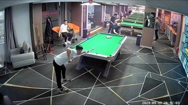 努力➕一点点运气#因为热爱所以坚持 #给运动来亿点多巴胺 #台球