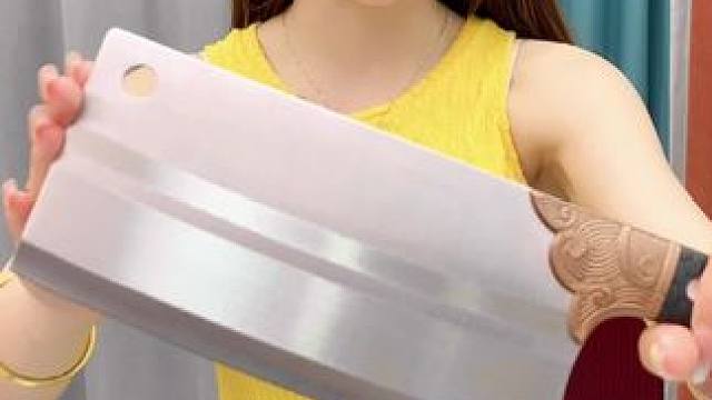 #菜刀#手工锻打菜刀 #斩切两用刀 #家用厨房菜刀 #超便宜超划算