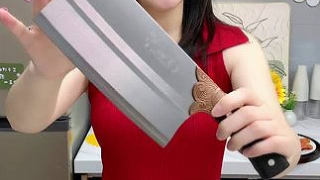 #菜刀 #手工锻打菜刀 #斩切两用刀 #家用厨房菜刀 #超便宜超划算