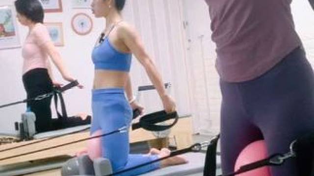 60分钟普拉提核心床让你5分钟看完，喜欢记得点赞收藏哦，喜欢口令讲解版的亲们，下方评论区留言告诉我哦