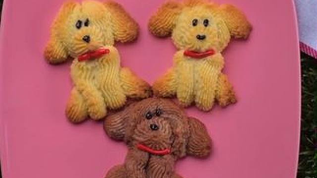 花样曲奇饼干的创意制作不同装饰搭配