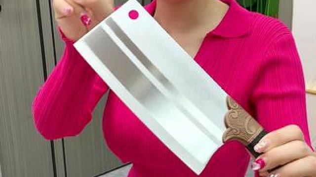 #菜刀 #手工锻打菜刀#斩切两用刀#家用厨房菜刀#超便宜超划算