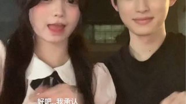 拍这个视频也是有私心的#恋爱日常 #天蝎巨蟹 #把想法画在课桌椅