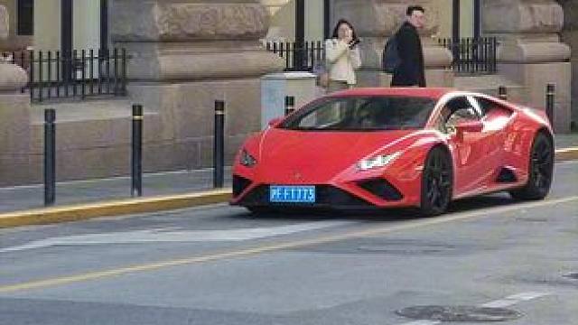 上海街头豪车街拍