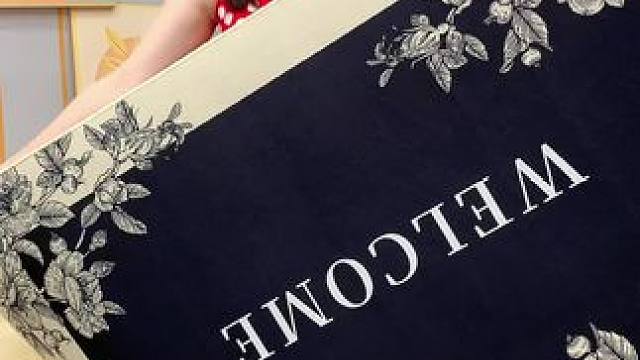 这个地垫真的看着贼高级，好大一张铺哪都行，#地垫#薅羊毛