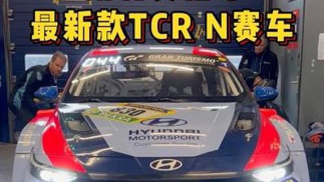纽北24小时耐力赛战车 最新款伊兰特N TCR 太帅了#赛车手张臻东 #伊兰特n #纽北赛道 #f1