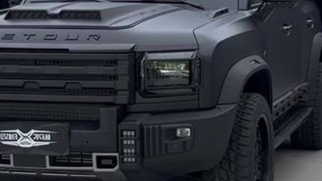 20万以内最帅的大玩具，改成黑武士有多帅？#捷途旅行者 #黑武士#捷途旅行者改装