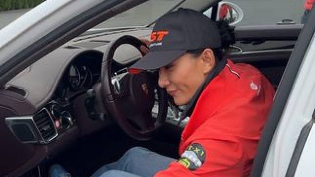 第一次体验在赛车场测试轮胎！太刺激了！ #正新轮胎#新能源轮胎 #正新黑钻E·X1 犀利行SALEK