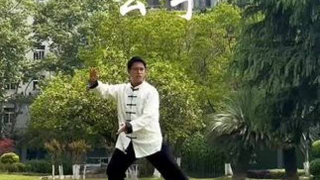 太极拳好比是爬悬崖，初始阶段是最难的，但是只要爬到崖顶，后面几乎就是一马平川！太极学员日常#太极拳 