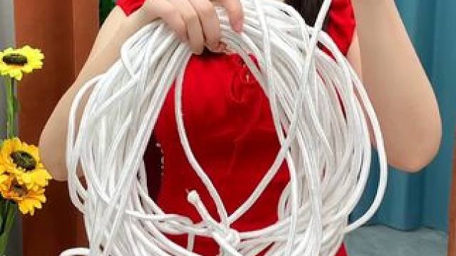 6.88到手15米长的钢丝尼龙绳，太划算了!但是库存不多了，趁活动赶紧囤#钢丝绳#晾衣绳 #安全绳#