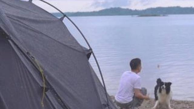 你露营的初心是什么？吸引我的是自由的感觉和那风景 #露营 #户外露营