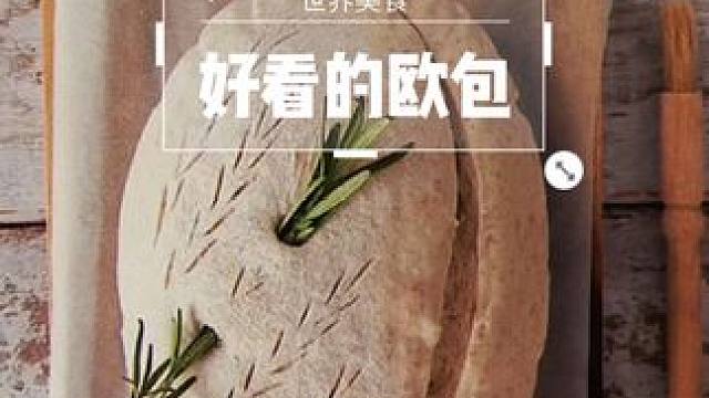 巴赫出差第一天，好看的欧包第一天#治愈系美食 #面包 #烘焙 #欧包割纹 #欧包