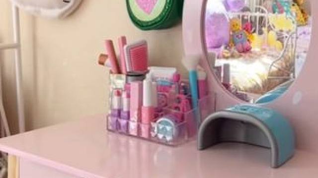 沉浸式收纳整理｜精致宝妈沉浸式给女儿补货化妆品玩具vlog～✨☺️ 
#沉浸式补货 #补货视频 #玩