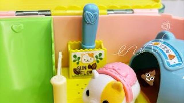 哇！好可爱的小仓鼠！ 
#我的玩具分享 #过家家玩具 #稀奇古怪的小玩具推荐 #玩具屋 #小仓鼠玩具