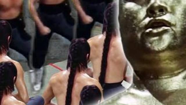 闯关者太多，该罚！十八铜人名场面！ #鬼畜 #搞笑 #你过关 #听不清楚该罚 #番茄小说