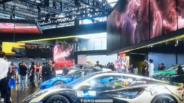 HI，看好车了#科技感爆棚 #2024青岛车展 #车展现场