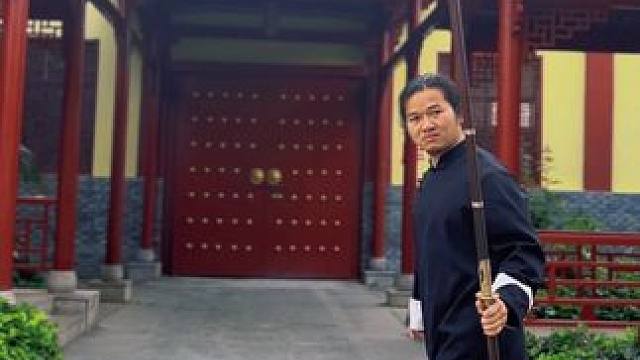 苗刀刀身修长身似禾苗 #苗刀 #双手刀 #武当功夫 #戚家刀