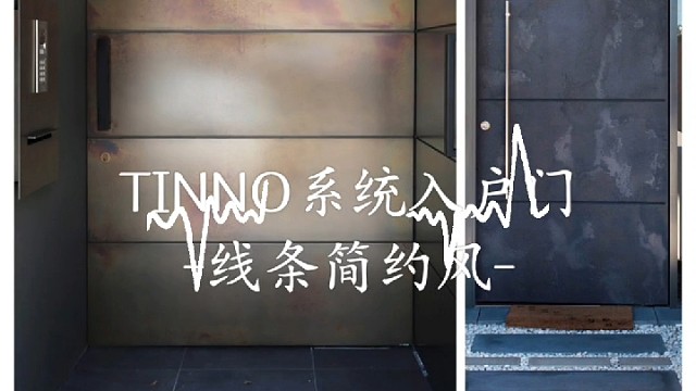 TINNO系统入户门-线条简约风