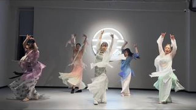 随流年、漂泊-花开花落#落 #白小白编舞 #国风爵士 #零基础学舞蹈 #福州jmc流行舞培训