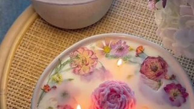 沉浸式手工制作vlog｜精致女人DIY自制春季主题香薰蜡烛vlog～✨☺️ 
#自制香薰蜡烛 #香薰