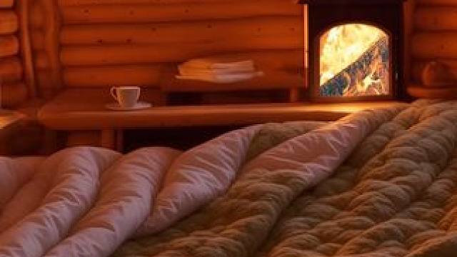 有一场风暴来临，就住在这个木头小屋里休息吧！ #白噪音 #助眠视频 #雨声助眠