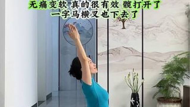 拉伸需要循序渐进，拒绝暴力，一字马训练器灵活髋部，帮你无痛开髋，#一字马 #横叉 #开髋 #竖叉