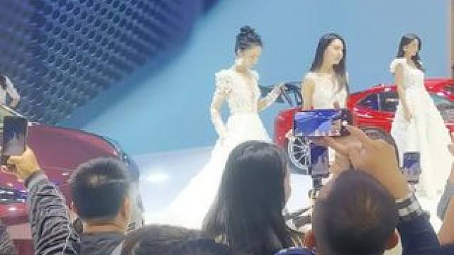 模特说车 #北京车展 #2024青岛车展