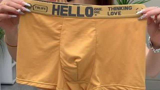 终于等到男士内裤的活动了，面料柔软舒适还透气，就这个价格真的太划算了#男士平角裤 #男士必备#透气舒