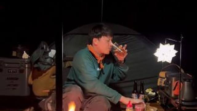 主打一个惬意 #露营报告