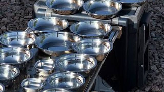 一包22件不锈钢盘碗，人多聚餐也OK #露营报告 #户外用品 #靠谱露营装备 #露营好装备报告