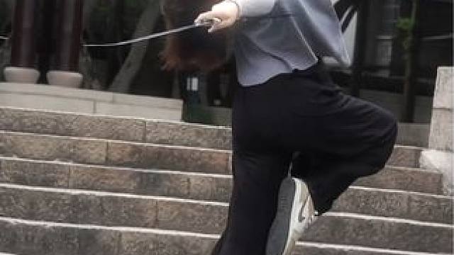 别眨眼，你想穿越到哪个朝代？ #灵魂出窍 #灵魂出窍整活大赏 #汉服变装 #战国袍 #剑舞