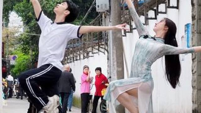 不齐姐弟2.0 #双人舞 #姐弟日常 #弱水三千