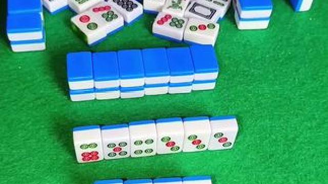 #富豪麻将 #打麻将纯属娱乐 杠上开花清一色