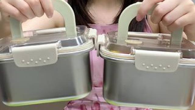 这个手提式不锈钢保鲜盒又降价了!外出露营野餐带着都很合适#保鲜盒#便当盒 #野餐必备