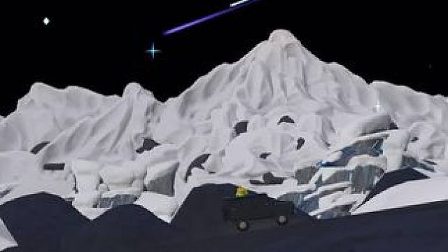 天啊日照金山～接好运啦#日照金山 #蛋仔地图推荐