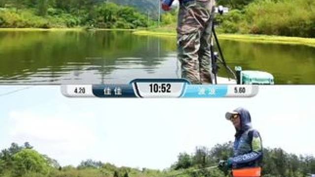 佳佳今天是要把师傅按在地上摩擦的节奏吗！#路亚 #LUL民间路亚王船钓赛