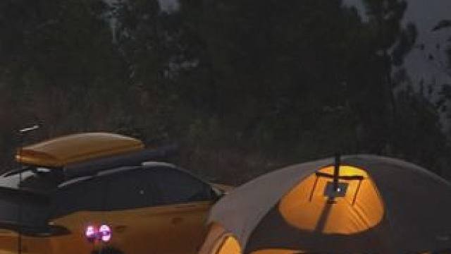 吸引我的是那风景，及自由的感觉 #露营 #露营⛺ #户外露营