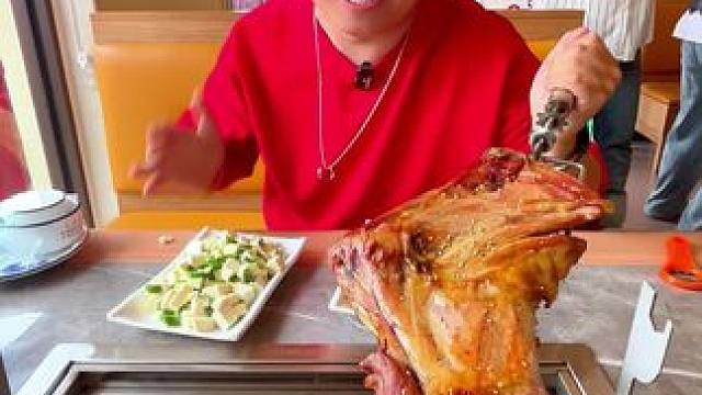 #灵山卫#烤羊腿#烧烤#五一假期 #花式过五一