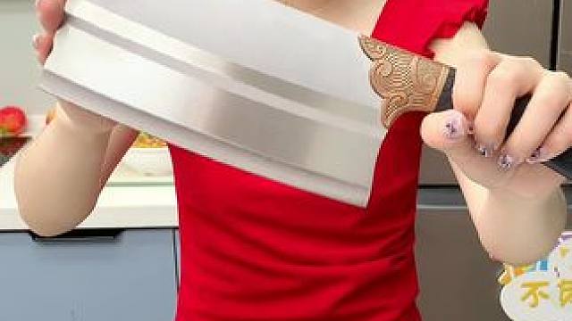 #菜刀  #手工锻打菜刀  #斩切两用刀  #家用厨房菜刀  #超便宜超划算