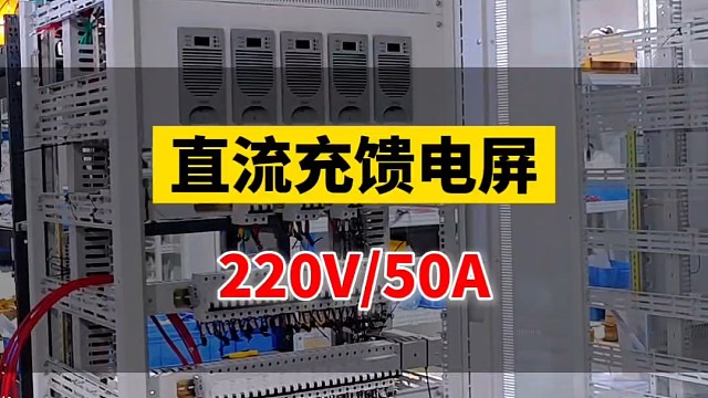 直流充馈电屏220V/50A#直流屏厂家 #直流屏电源 #直流屏的作用 #直流屏充电模块 #直流屏改
