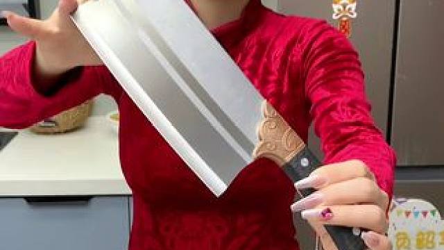 #菜刀  #手工锻打菜刀  #斩切两用刀  #家用厨房菜刀  #超便宜超划算