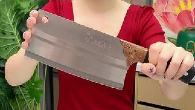 #菜刀  #手工锻打菜刀  #斩切两用刀  #家用厨房菜刀  #超便宜超划算