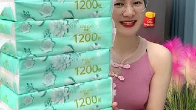 #好用的大包纸币推荐  #生活用纸  #悬挂抽纸  #家用抽纸推荐  #囤纸