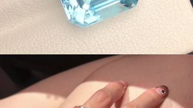 11克拉整颗才出头，谁信？ 五一假期快乐，今天有更新千元内的宝石，都是明价，来看看嘛[害羞R]#托帕