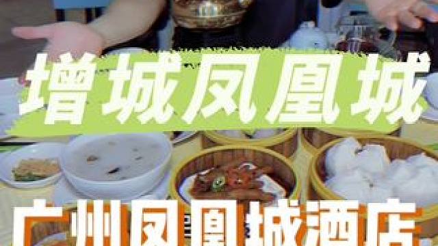 去凤凰城酒店叹茶了，168就有10个茶点，还包6茶位#五一的广东似乎有点好玩 #五一假期好去处 #活