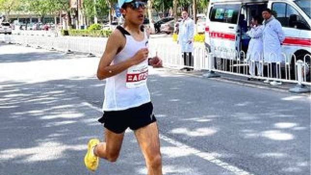 大厂半程马拉松 18公里跟拍 大厂半马男子第七名 #大厂半程马拉松 #北马